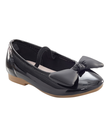 Toddler Slip-On Bow Flats, 
