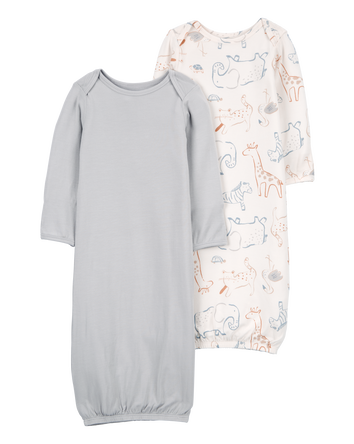Baby 2-Pack PurelySoft Gown Set, 