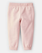 Baby Girl 2-Piece Daydream Fleece Pullover Sweatshirt & Joggers Set - Pink, image 5 of 6 slides