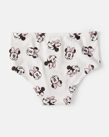 Kid 6-Pack Minnie Mouse Brief Stretch Cotton Underwear, 