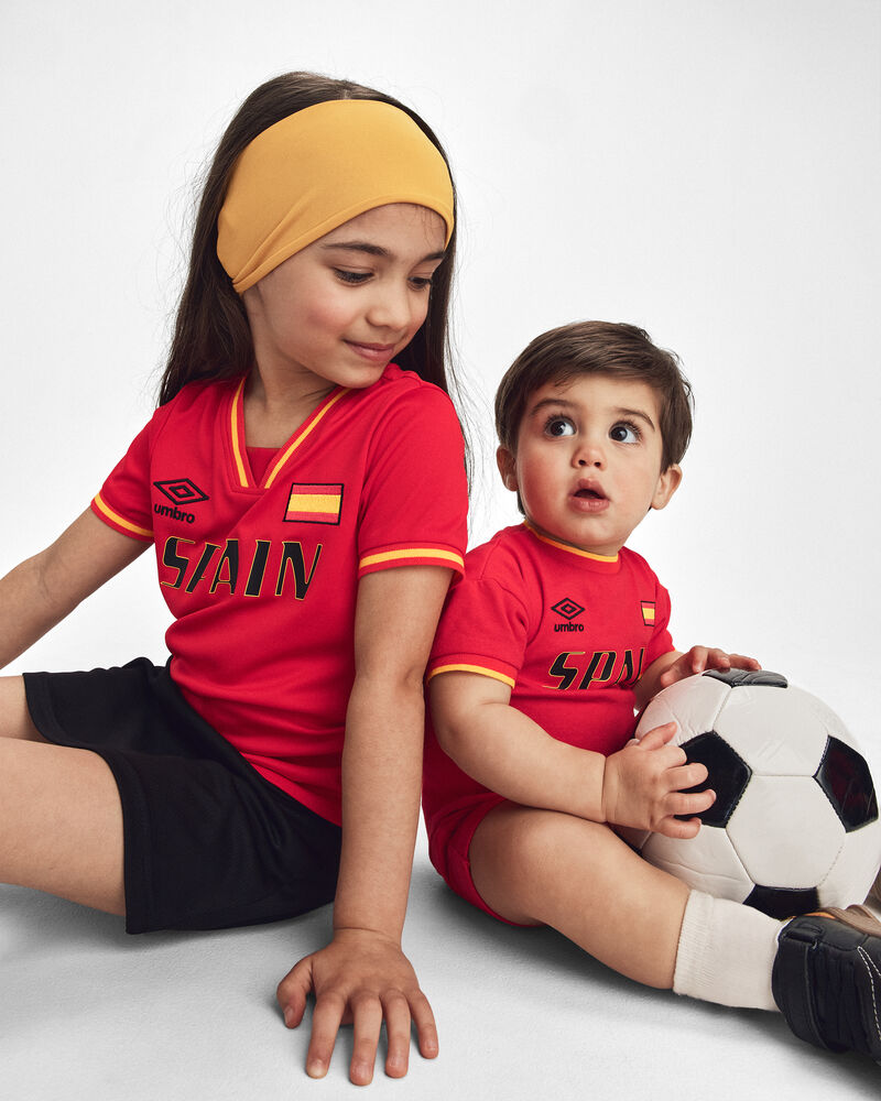Toddler Umbro Spain Soccer Jersey - Red, image 3 of 6 slides