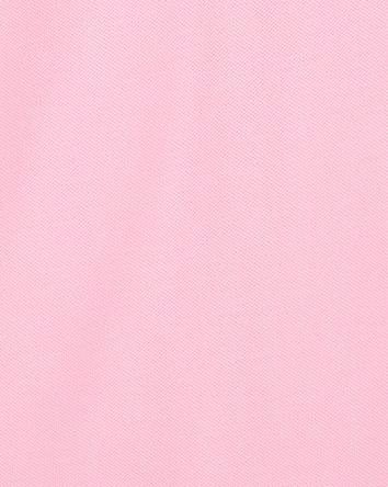 Girls Piqu&eacute; Polo Shirt - Pink, 