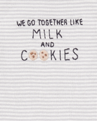 Baby 3-Piece Milk & Cookies Little Character Set&reg; - Grey, image 4 of 6 slides