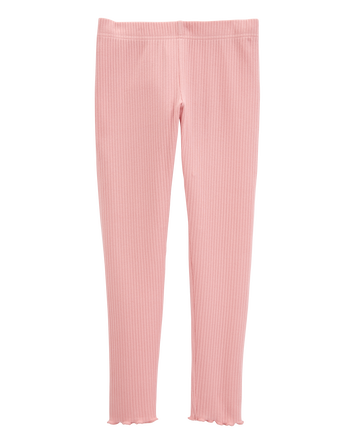Kid Ribbed Leggings, 
