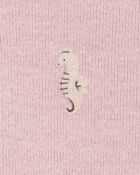 Baby 5-Pack Seahorse Short-Sleeve Bodysuits, image 2 of 7 slides
