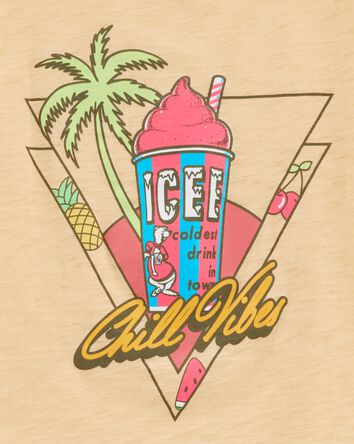 Kid Icee Graphic Tee - Yellow, 