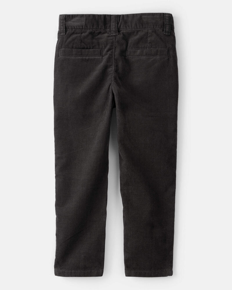 Toddler Boy Corduroy Pants - Black, image 2 of 6 slides
