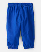 Baby Boy Lined Joggers - Blue, image 2 of 4 slides
