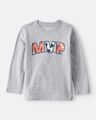 Toddler Boy 2-Piece MVP Long-Sleeve Graphic Tee & Joggers Set - Grey
, image 2 of 8 slides