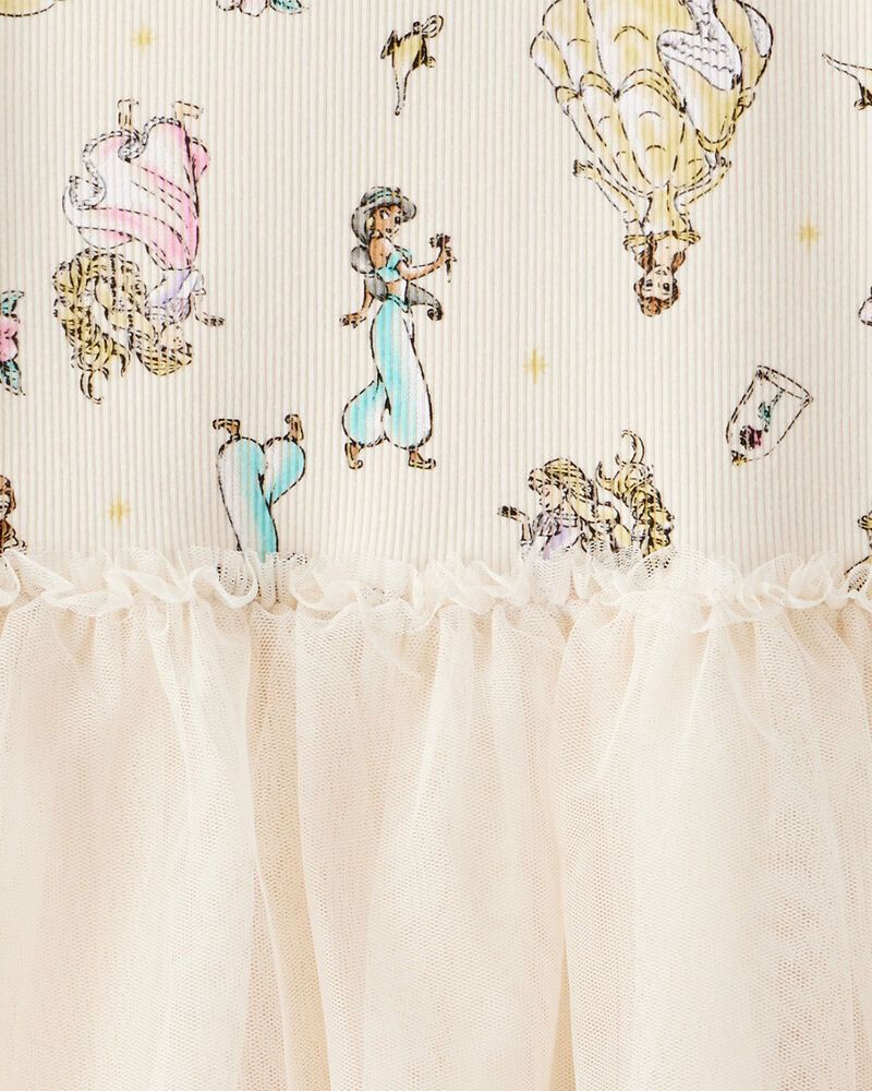 Toddler Disney Princess Long-Sleeve Tutu Dress, image 4 of 4 slides
