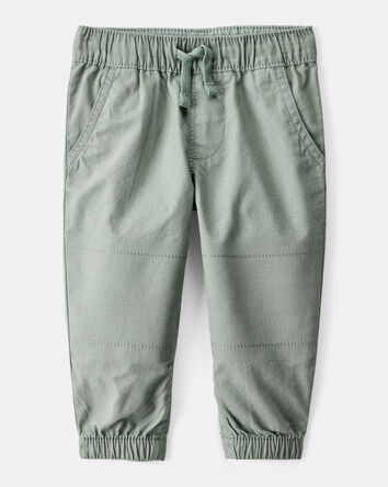 Baby Boy  Cotton Everyday Pull-On Jogger - Green, 