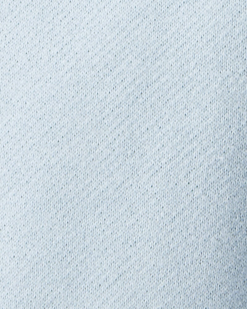 Baby Girl 2-Piece Daydream Fleece Pullover Sweatshirt & Joggers Set - Blue, image 6 of 6 slides