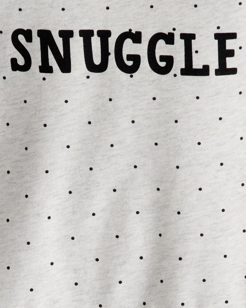 Toddler Girl Snuggle French Terry Pullover & Pant Set - Grey, image 3 of 4 slides