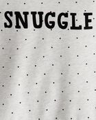 Toddler Girl Snuggle French Terry Pullover & Pant Set - Grey, image 3 of 4 slides