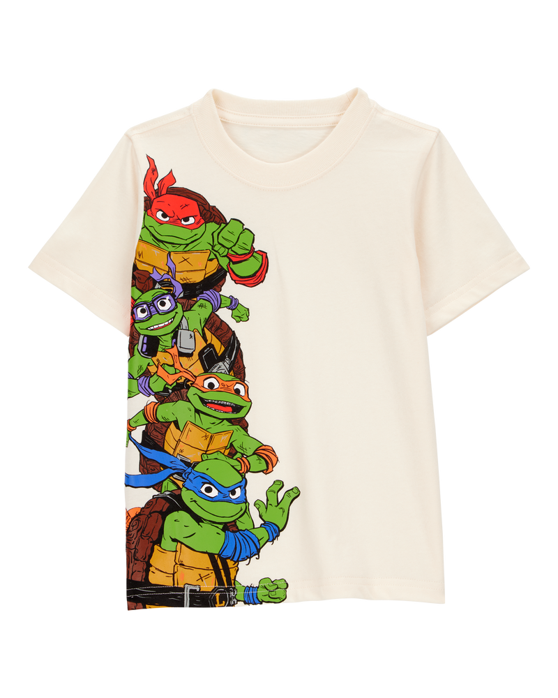 Toddler Boy Teenage Mutant Ninja Turtles&trade; Short-Sleeve Graphic Tee - Cream, image 1 of 2 slides