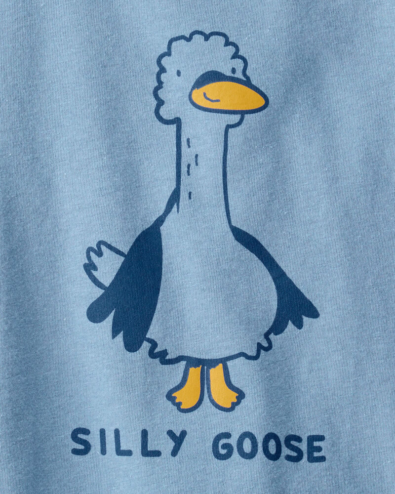 Toddler Boy Silly Goose Short-Sleeve Graphic Tee - Blue, image 2 of 3 slides