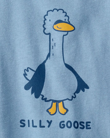 Toddler Boy Silly Goose Short-Sleeve Graphic Tee - Blue, 