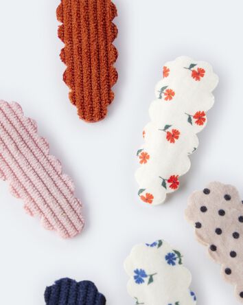 Toddler Girl 6-Pack Hairclips, 