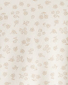 Toddler Girl Floral Print French Terry Long-Sleeve Pullover Sweatshirt - Ivory, image 2 of 3 slides