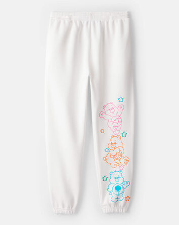Girls Care Bears Active Pants - White, 