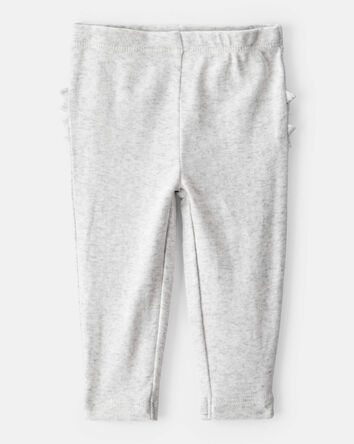 Baby 2-Pack Floral Pull-On Pants - Grey/Blue, 