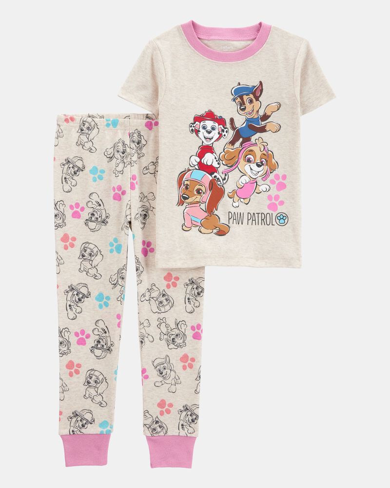 Toddler Girl PAW Patrol Snug Fit Cotton 2-Piece Pajamas, image 1 of 3 slides