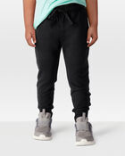 Toddler 2-Pack Pull-On Drawstring Joggers - Grey/Black, image 9 of 13 slides