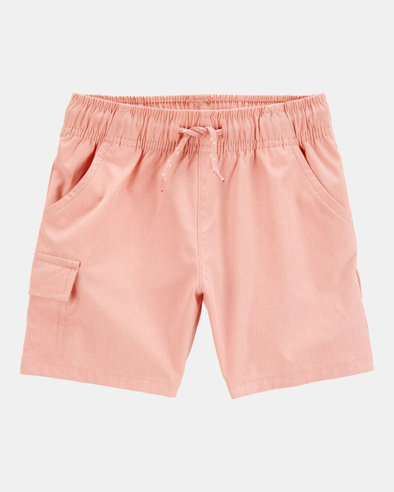Toddler Boy Everyday Quick Dry Shorts - Pink, image 1 of 8 slides