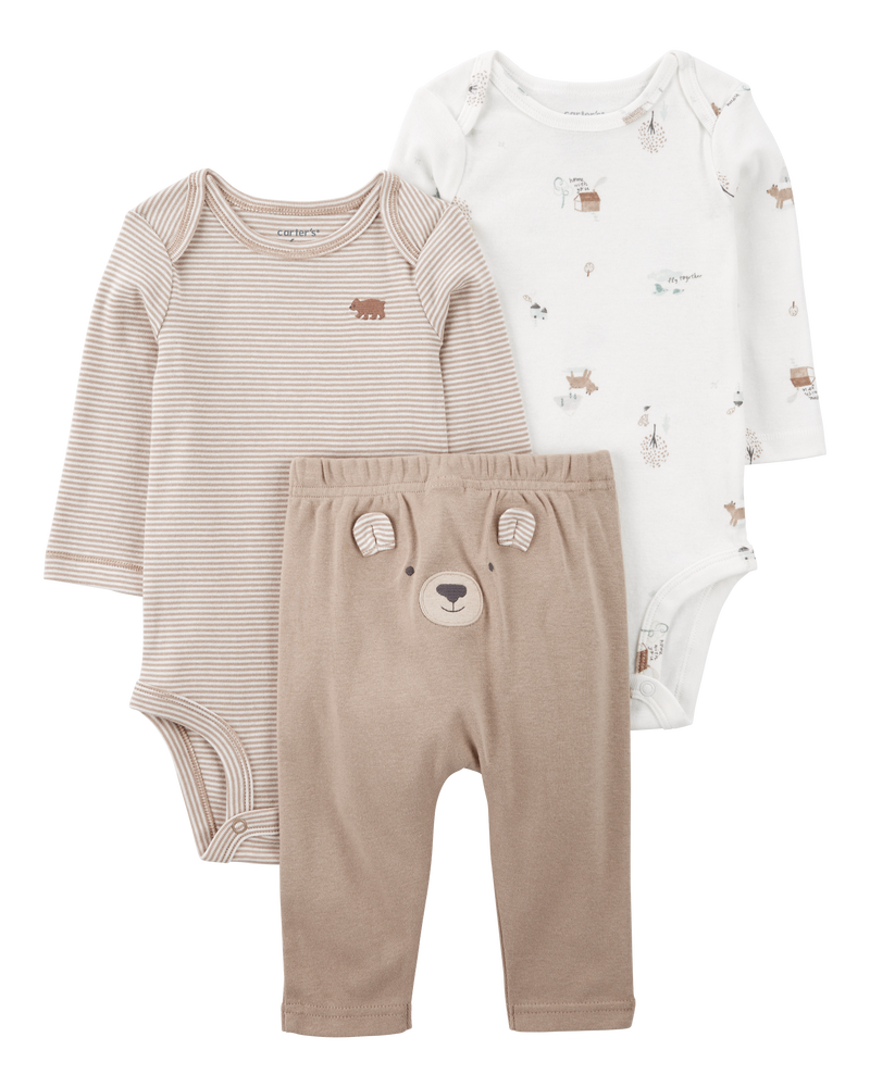 Baby 3-Piece Bear Little Character Set, image 1 of 5 slides