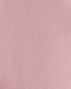 Baby Girl 3-Piece Fair Isle Sherpa Vest Outfit Set - Pink, image 2 of 4 slides