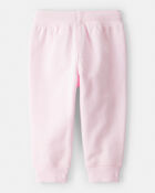 Baby Girl 2-Piece Hooded Zip-Up Jacket & Joggers Set - Pink, image 7 of 8 slides
