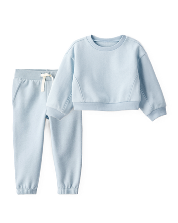 Toddler Girl 2-Piece DayDream Fleece Fleece Pullover Sweatshirt & Joggers Set - Blue, 