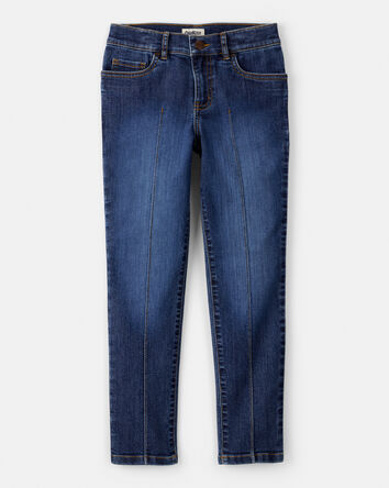 Girls Denim Skinny Jeans - Blue, 