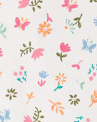 Baby Girl 2-Piece Floral Bodysuit & Diaper Cover Set - Pink, image 3 of 4 slides