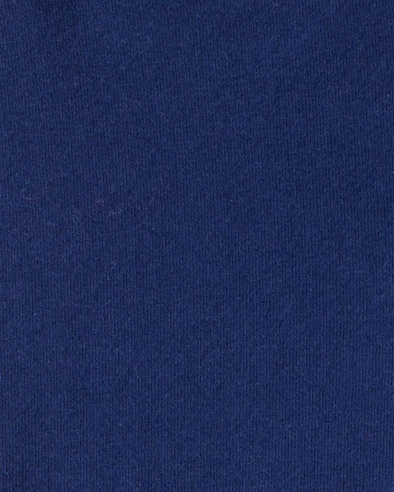 Toddler Girl Cotton Stretch Leggings - Navy, image 3 of 5 slides