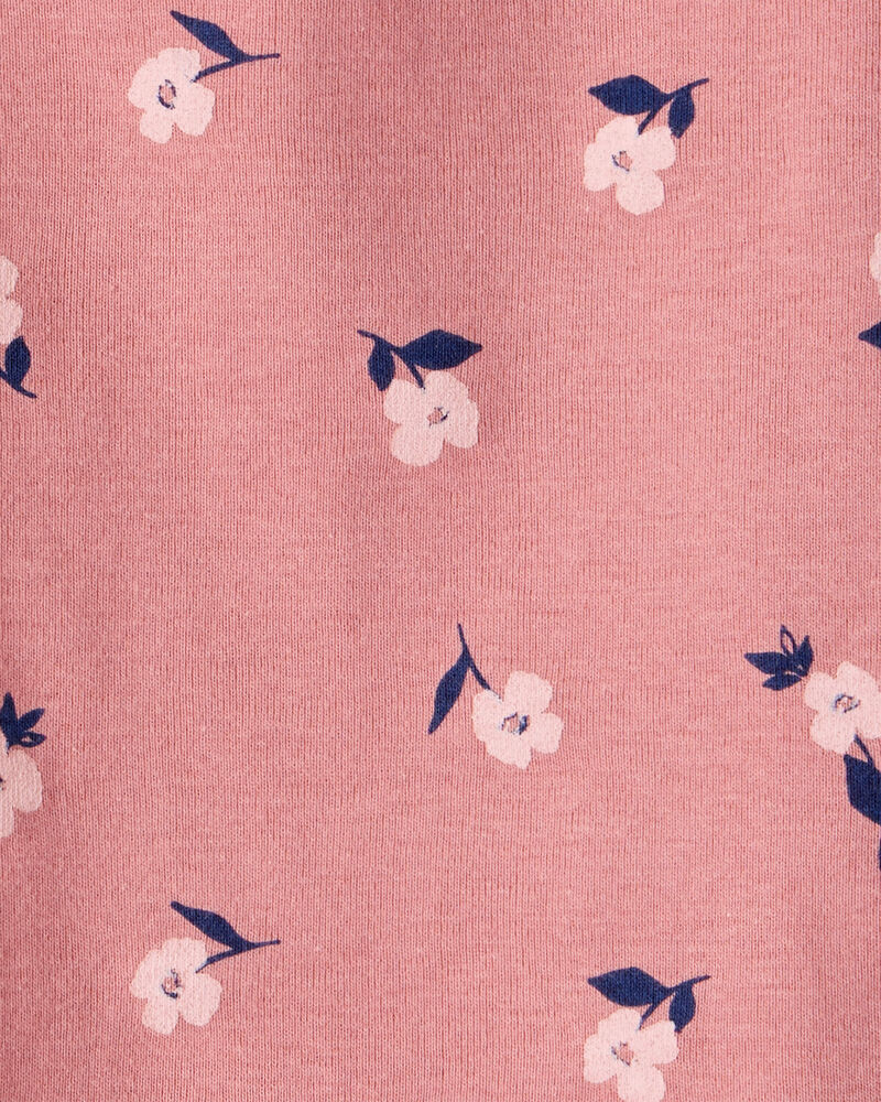 Baby Girl 3-Piece Floral Long-Sleeve Dress Set - Blue, image 5 of 6 slides