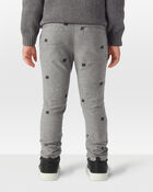 Toddler Boy Bear Print Dress Pants - Grey, image 4 of 6 slides