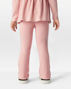 Toddler Girl Cotton Flare Leggings - Pink, image 4 of 6 slides