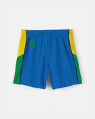 Toddler 2-Piece Umbro Brazil Soccer Jersey & Short Set - Blue/Yellow/Green, image 7 of 11 slides