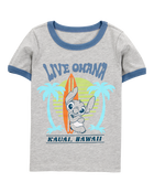 Toddler Disney&copy; Lilo & Stitch Short-Sleeve Graphic Tee - Grey, image 1 of 2 slides
