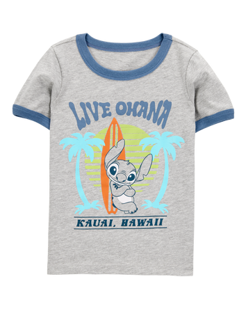Toddler Disney&copy; Lilo & Stitch Short-Sleeve Graphic Tee - Grey, 