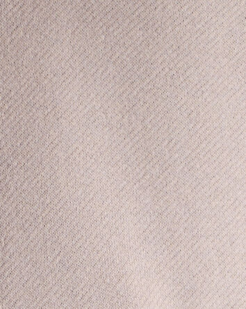 Baby Girl DayDream Fleece Long-Sleeve Quarter-Zip Pullover Sweatshirt - Brown, 