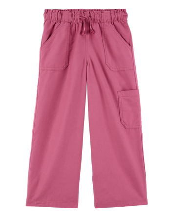 Kid Drawstring Pants - Purple, 