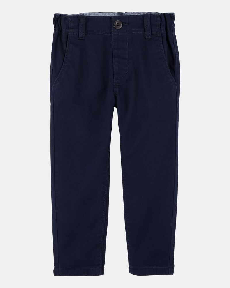Baby Slim Tapered Chino Pants - Navy, image 1 of 4 slides