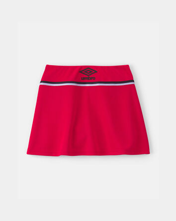 Girls Umbro Canada Active Skort - Red, 
