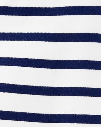Toddler Cotton Striped Stretch Leggings, 