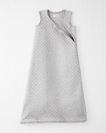 Baby Doubleknit Zip Wearable Blanket Made with Organic Cotton, 