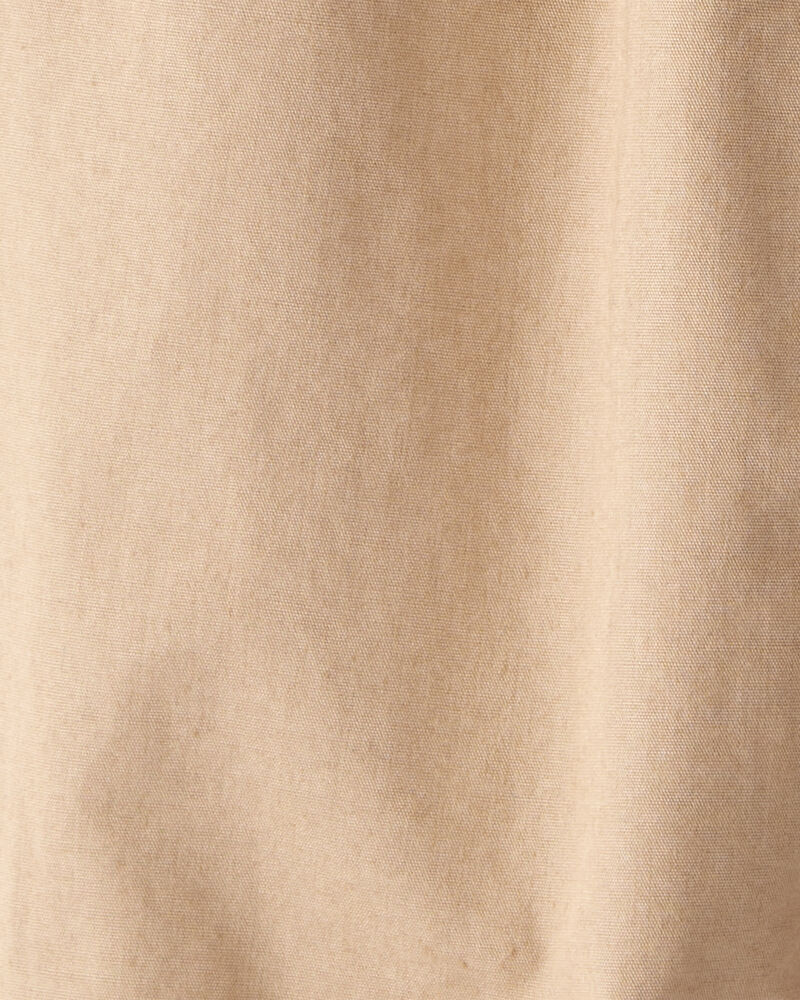 Baby Boy Lined Joggers - Tan , image 3 of 4 slides