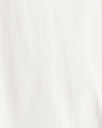 Toddler Solid Short-Sleeve Pocket Tee - White, 