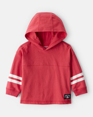 Baby Boy Hooded Top - Red, 